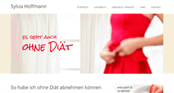 Desktop Screenshot of abnehmenkeinediaet.de